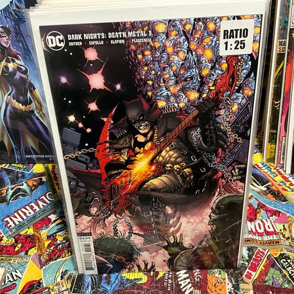 Dark Knight Death Metal #1 1:25 ratio variant - DOUG MAHNKE - Picture 1 of 1